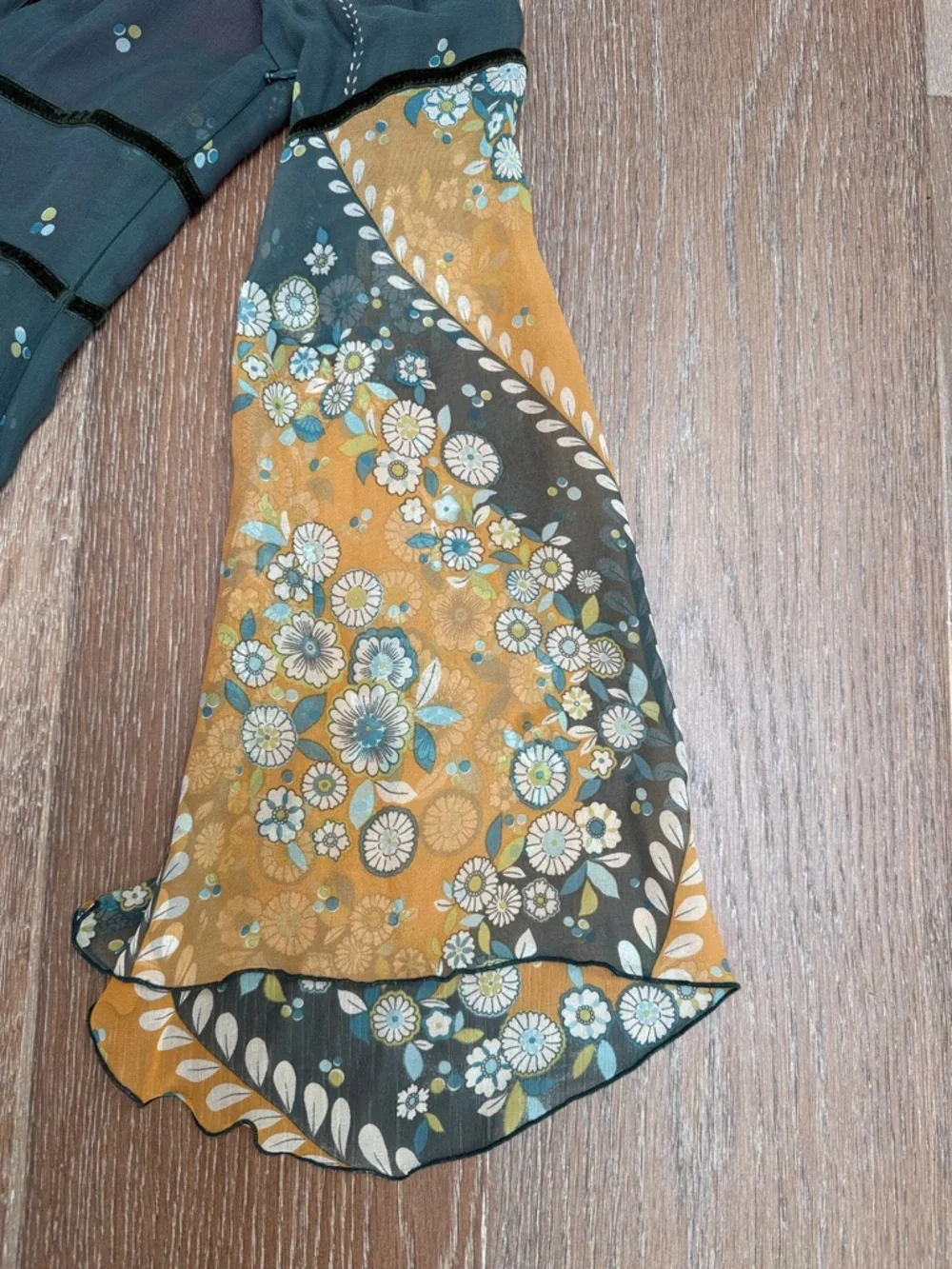 Vintage Y2K 2002 fall runway Anna Sui festival dress - Picture 5 of 12